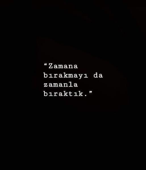 En son neyi, niye bıraktınız?