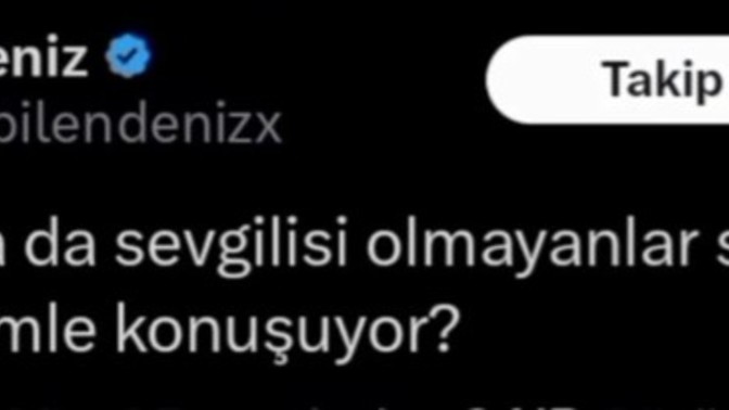 Flörtü ya da  sevgilisi olmayan sahura kadar kimle konuşuyor?