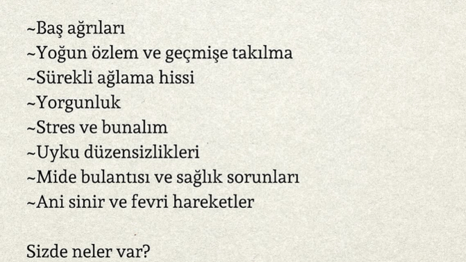 Dolunay etkileri başladı sizde neler var?