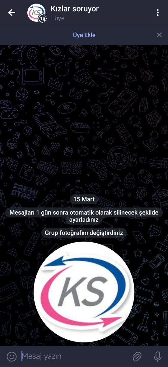 Yeni telegram gurubum nasıl?