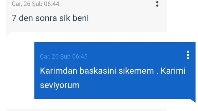 Ayda yılda bir böyle bir mesaj aldım oda direk konuya girdi. Böyle mi olunmalı ki?