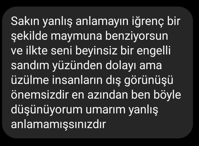 Bir adam, Instagramdan bana durduk yere böyle bir mesaj gönderdi, ne yapmalıyım?