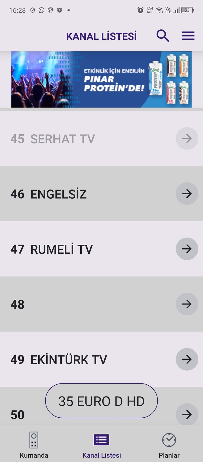 Televizyon ayarından anlayan var mı?