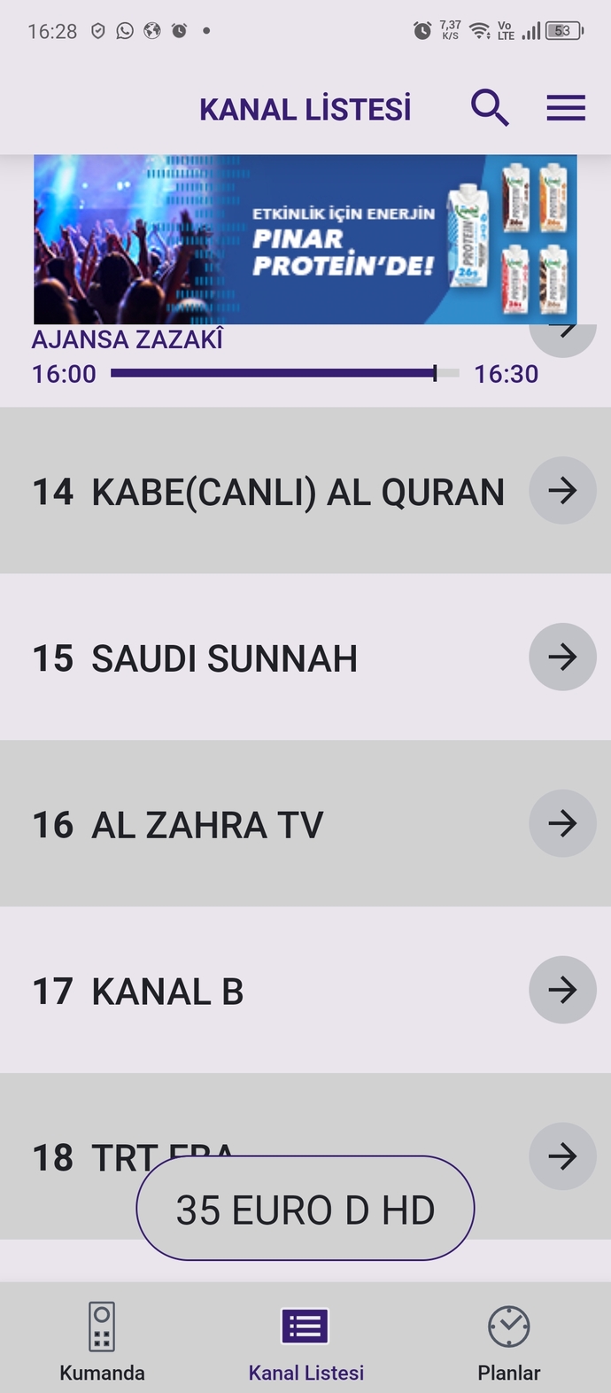 Televizyon ayarından anlayan var mı?