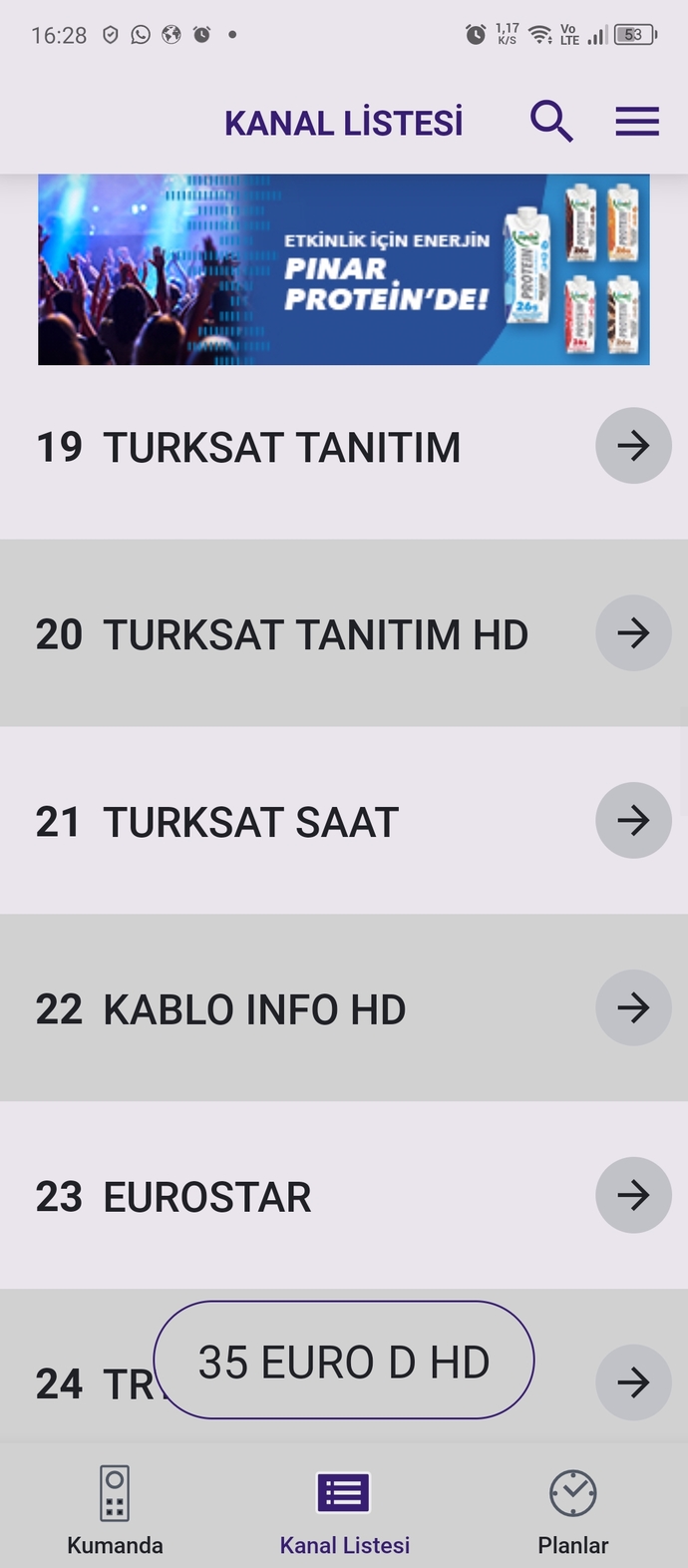 Televizyon ayarından anlayan var mı?