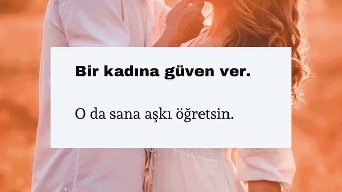 Sevdiklerinize o güveni verebiliyormusunuz?