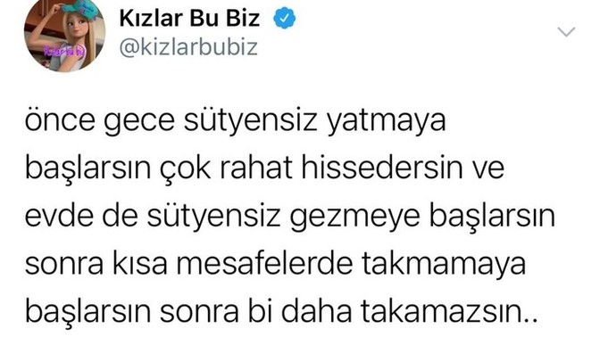 Kızlar siz de böylemi oluyor?