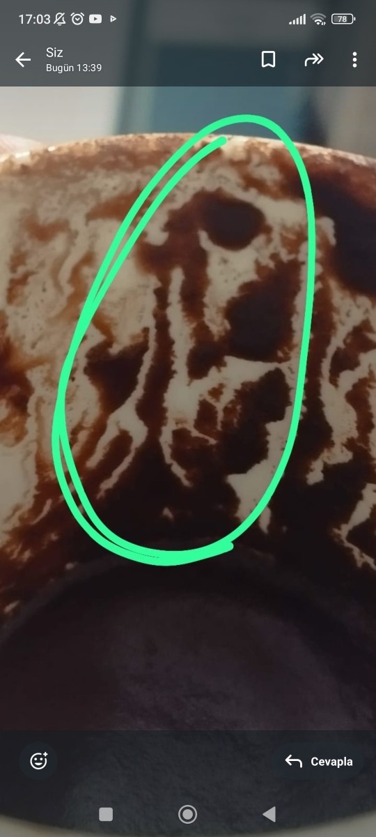 Bu isaretledigim alanda ne görüyorsunuz?