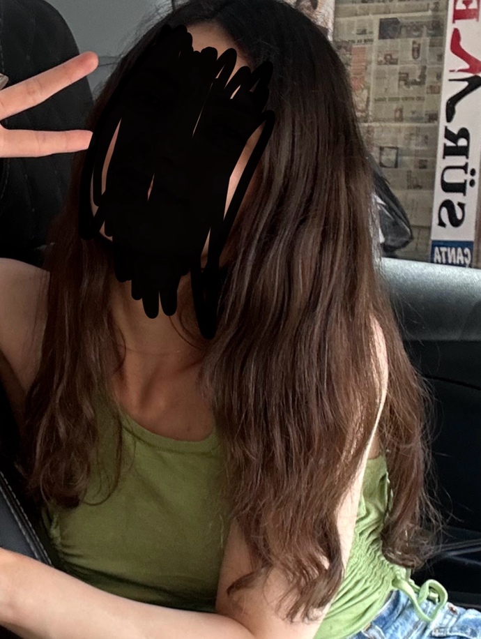 Sizce benim saçlarım kumral mi kestane mi?