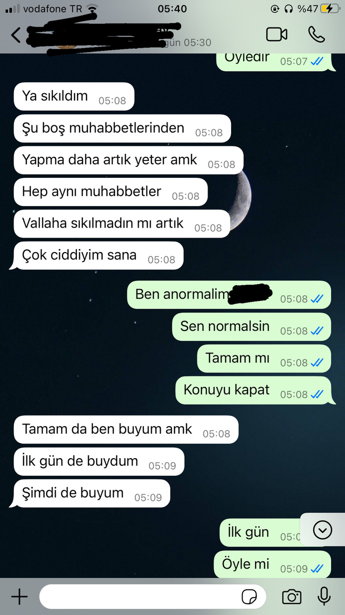 Sizce anormal ben miyim?