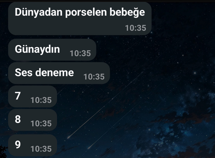Gecə yoldan geldim diyə saatin 10 olmasını bekləmiş sağolsun.🫴🏻