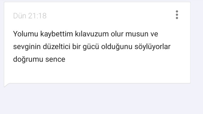 İlk mesaj atarsanız bu nasıl olurdu?