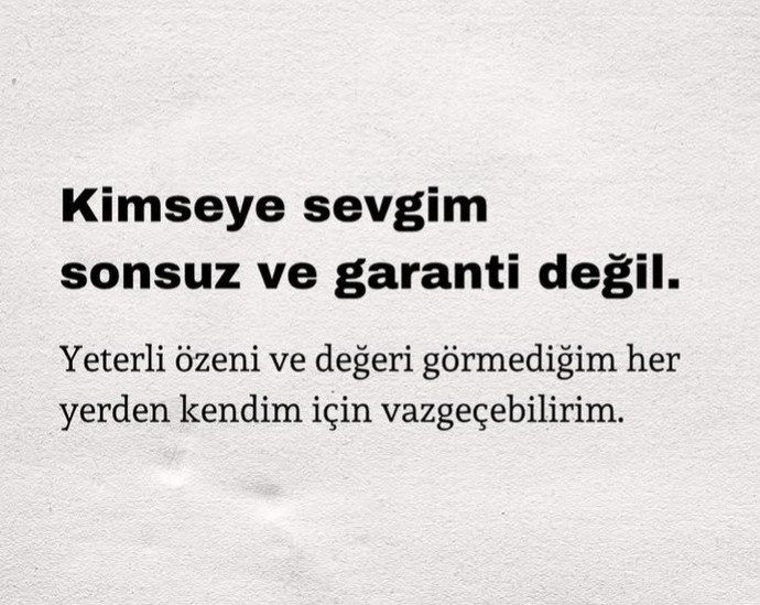 Sevginize karşılık verdilermi?