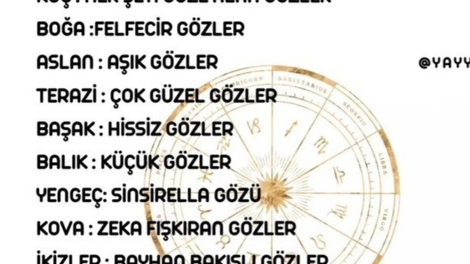 Bakışlarınız anlam ifade ediyormu?