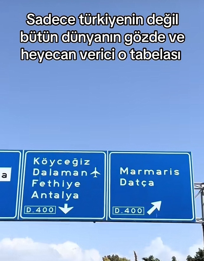 Yazın kimler bu tabelayı görecek?
