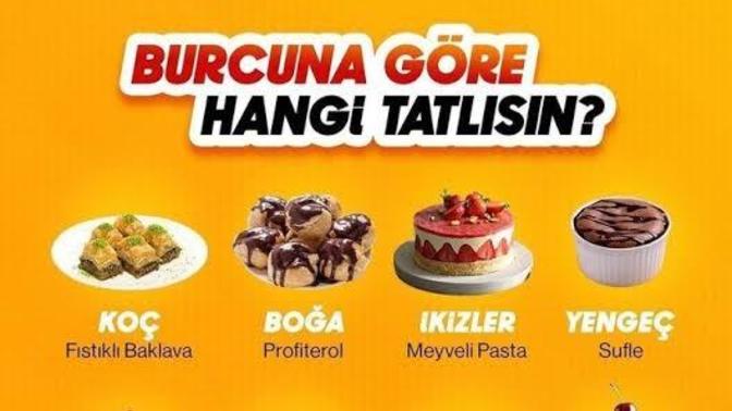 Hangi tatlısınız?