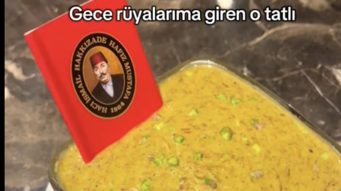 Dubai Gecesi tatlısını denediniz mi?