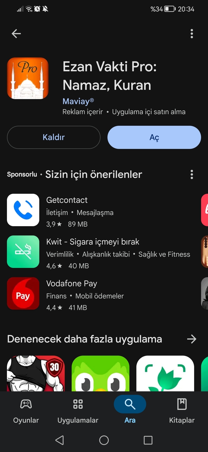 Ezan vakti program hatası nasil çözülür?
