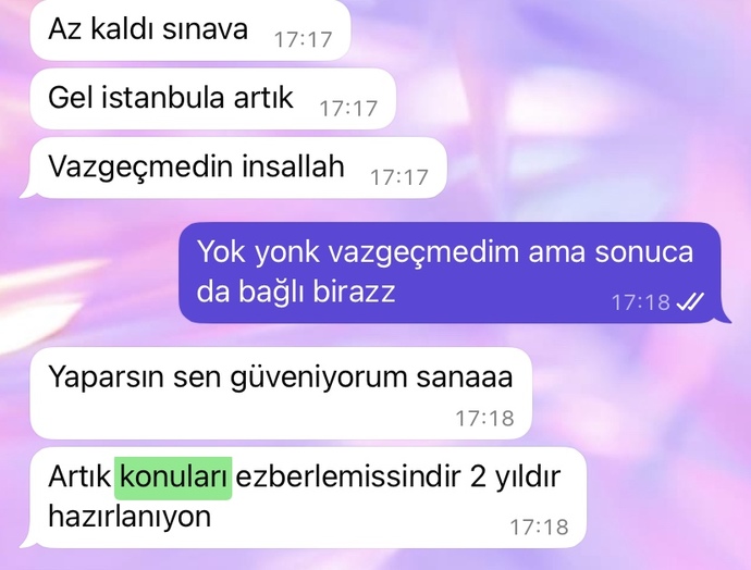 Bu mesajda artniyet var mı ben mi abartıyorum?