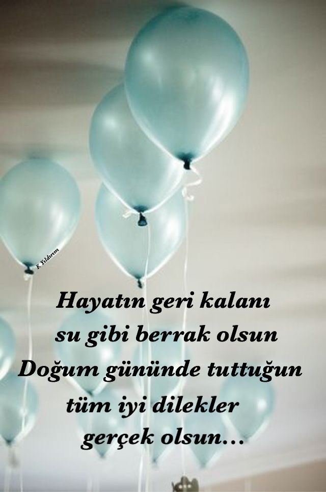 Bugün doğum günü olan var mı?