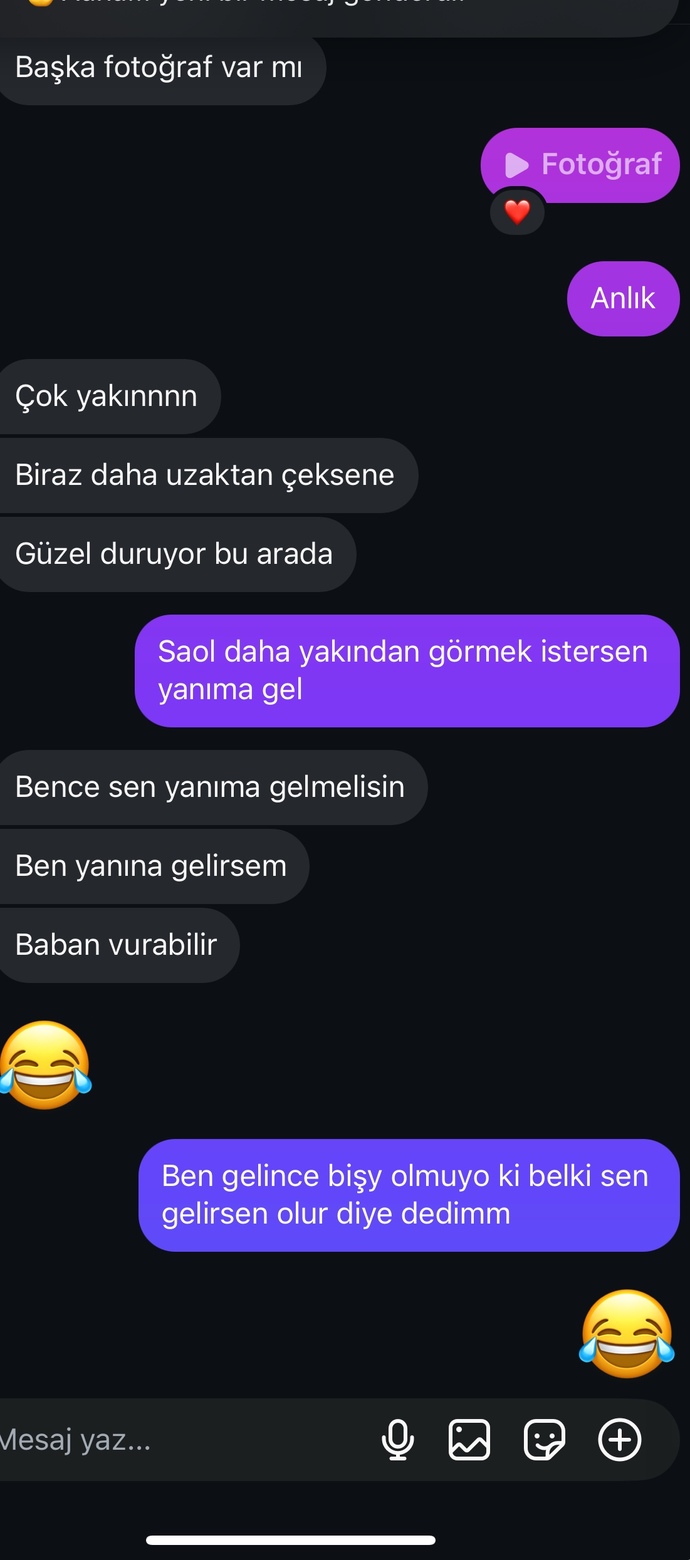 Güzel laf sok mus muyum?