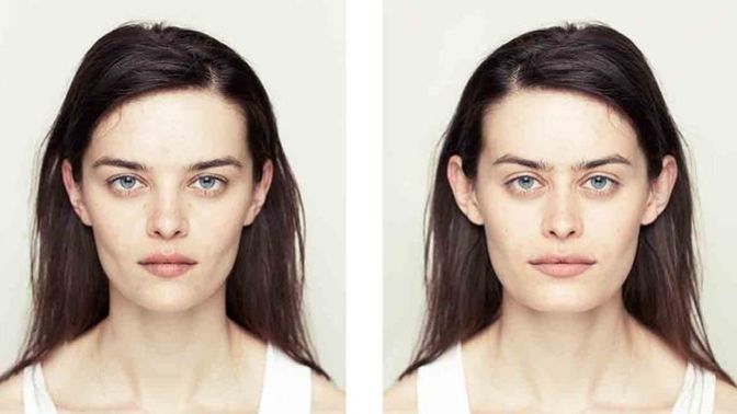 Ayna mı doğru görüntüyü gösterir fotoğraf mı?