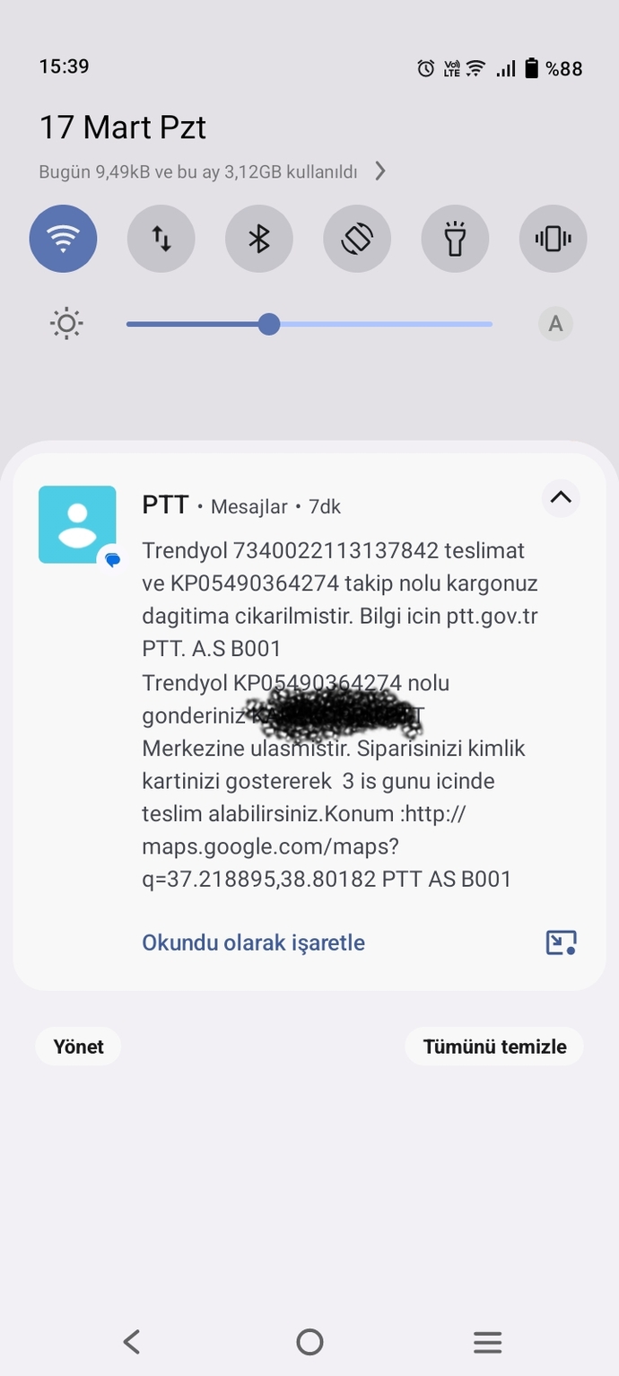 Arkadaşlar bu kargo eve mi gelecek gidip şubeden mi alıcam?