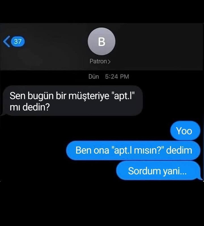 Müşteri her zaman haklı değil mi?