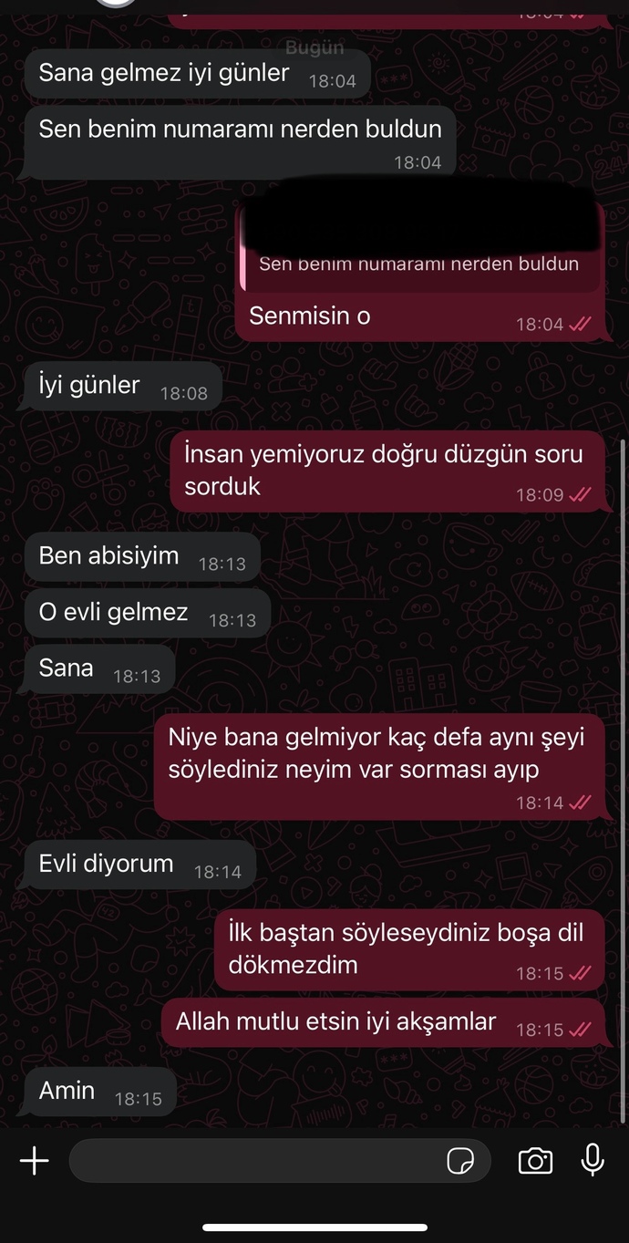 Sizce doğru mu söylüyor yoksa beni mi beğenmedi?