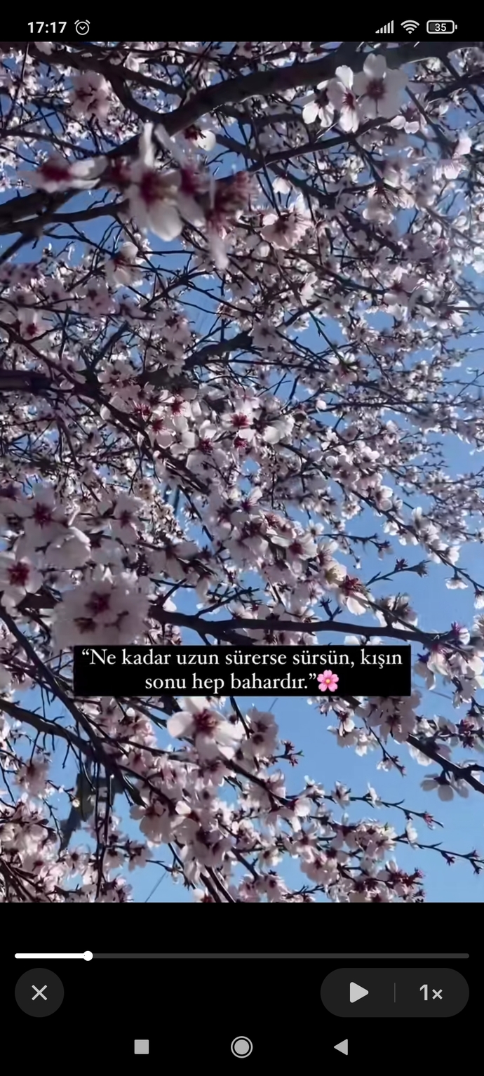 Kışın sonu hep baharmıdır?