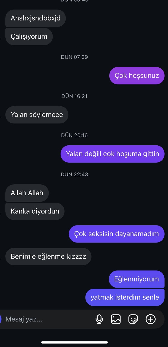 Sizce ne dicek?