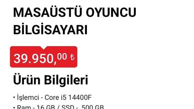 Bu bilgisayar bu parayı eder mi?