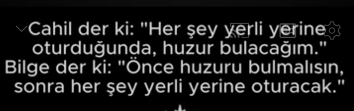 Huzuru bulabildiniz mi?