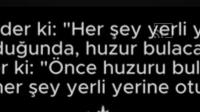 Huzuru bulabildiniz mi?