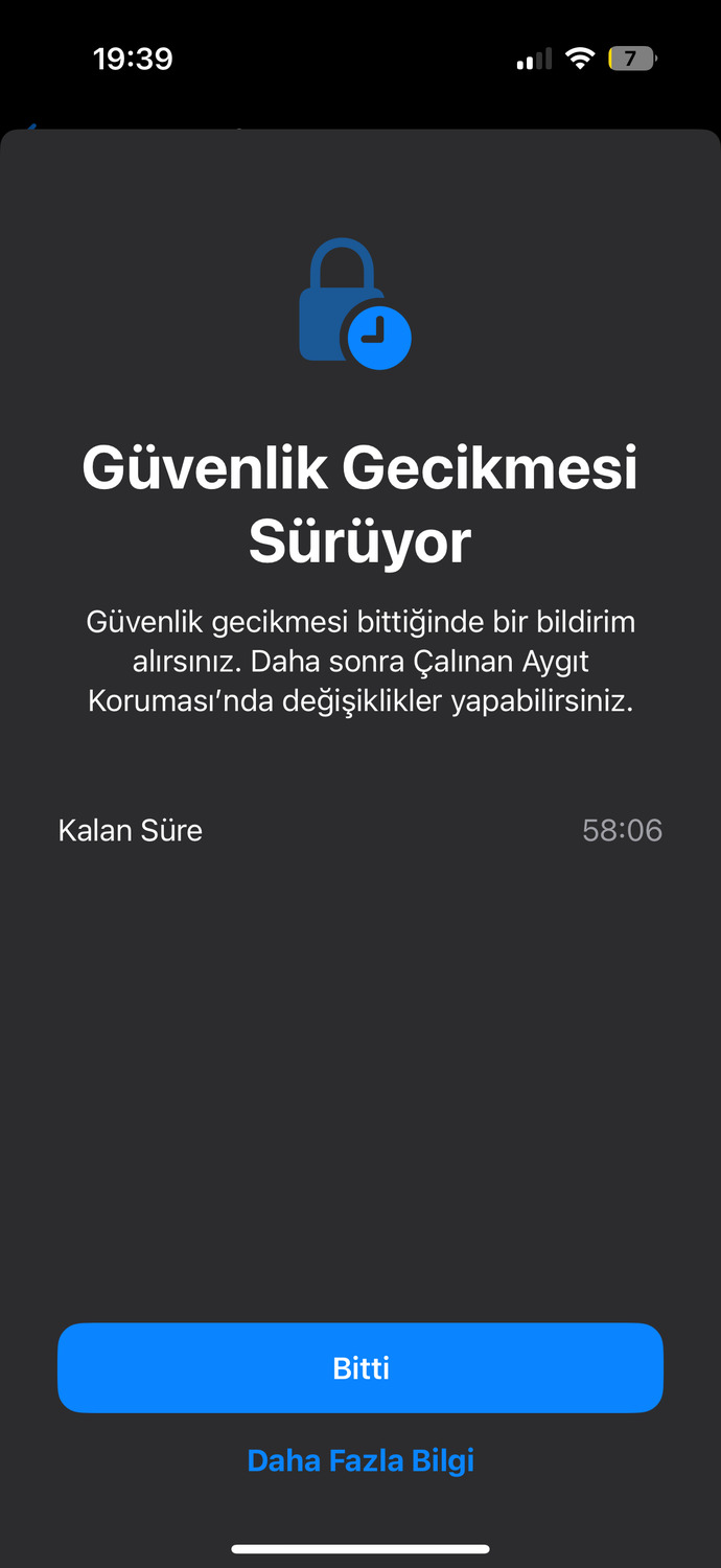 Ya iPhone bul falan bakıyordum bu ne?