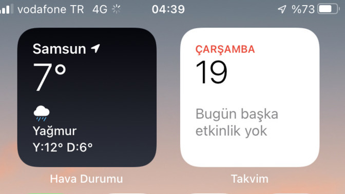 Şarjınız 🪫 yüzde kaç şu an?