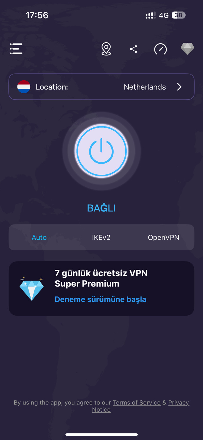 Hangi vpni kullanıyorsunuz?