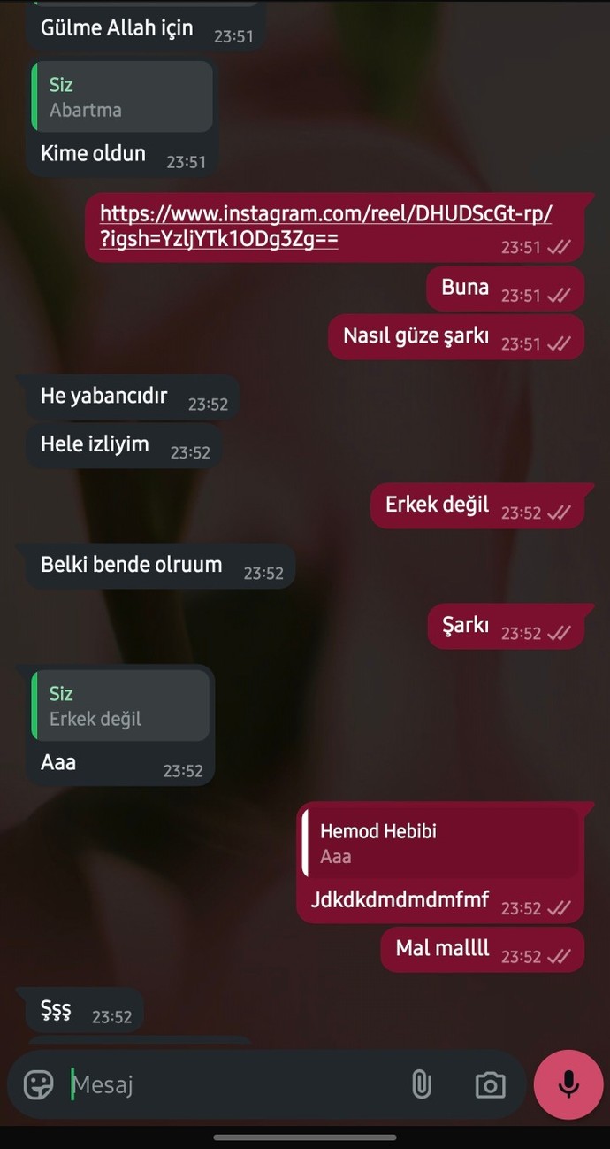 Son zamanlarda aşık oldunuz mu?