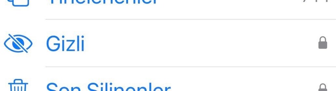 Gizli klasördeki en son resminiz ne?