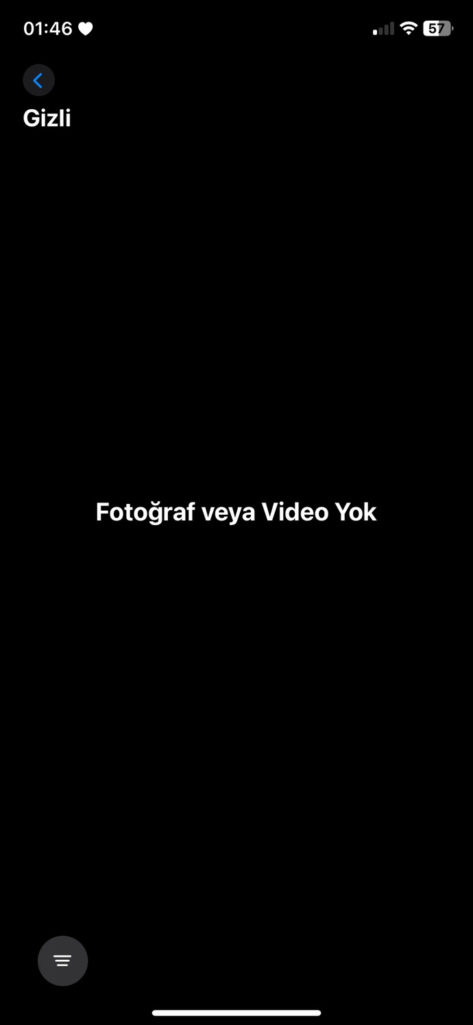 Gizli klasördeki en son resminiz ne?
