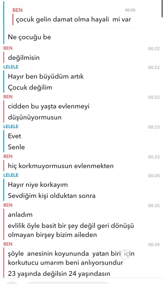 19. yaşında biri evlenmeyi istememesi normal değilmi?
