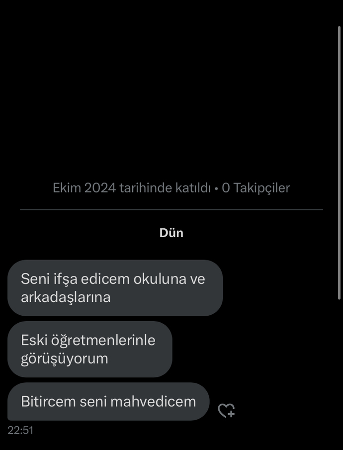 Eski sevgilim beni tehdit ediyor, ne yapmam lazım?