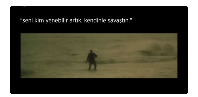 Kendinle olan savaşın bitti mi?