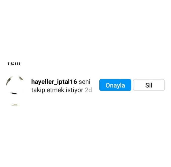 Aynen kardeşim benim hayeller iptal🤭🤭🤭millete gelen takip isteklerine bakın bide benimkine🤭🤭onaylasam gerçekten iptal olur mu?