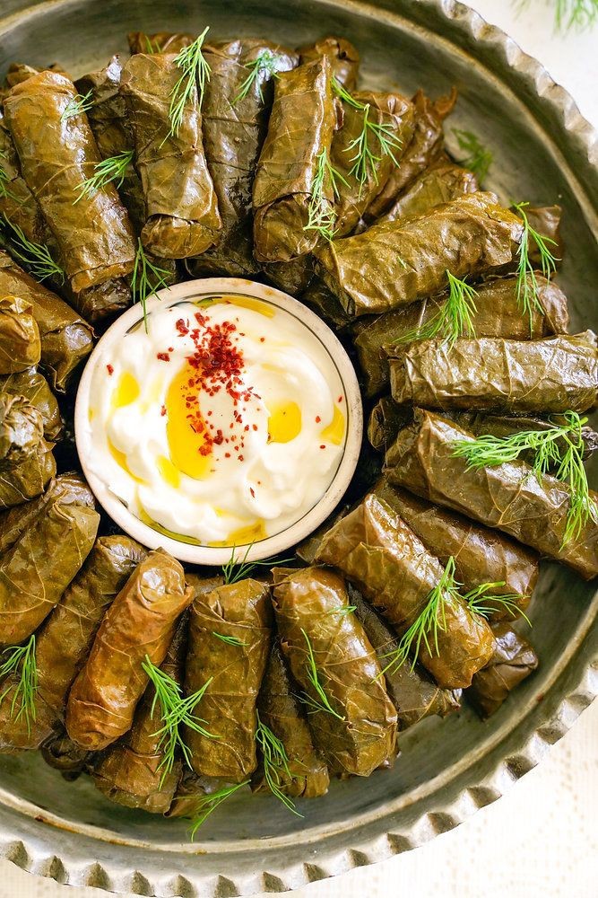Türk mutfağının sevilen zetinyağlı etli yaprak sarması👩‍🍳