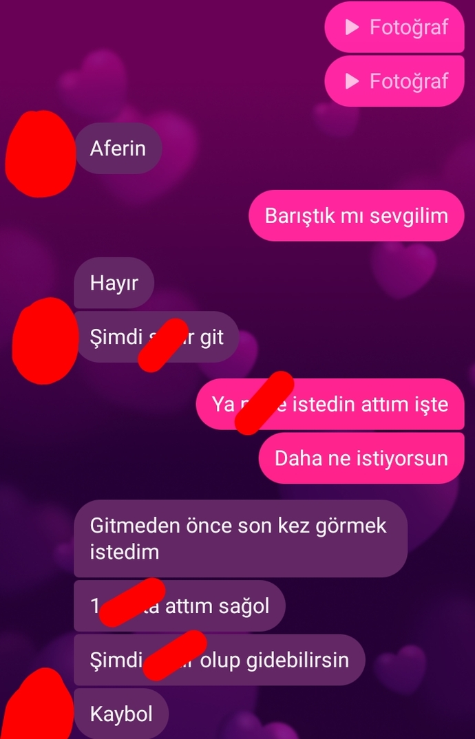 Sevgilim, beni terk etti. Ne yapacağım şimdi ben?
