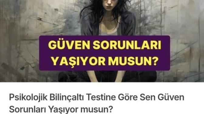Kişilik testleri yapmayı sever misiniz?