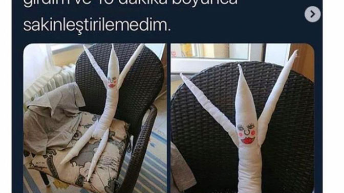Sevgiliniz size gözünün nuruyla böyle bir bebek yapsa ne yaparsınız?