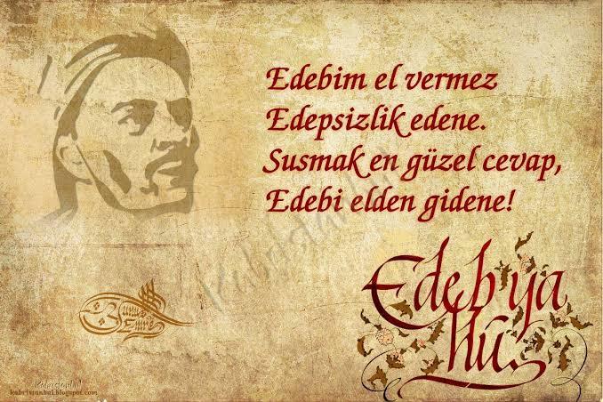 Edep, ahlak, adap nedir biliyor musunuz?