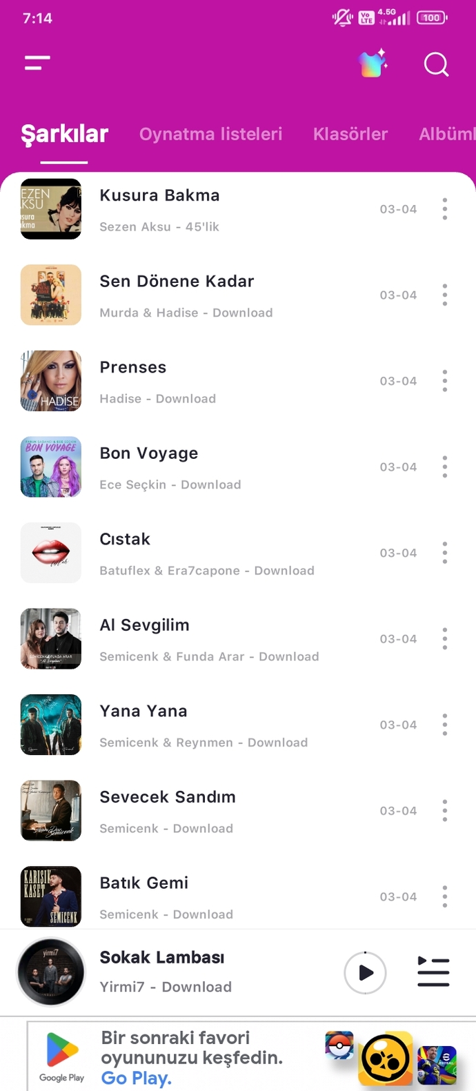 Günaydın. 🥳 Sizce müzik zevkim nasıl?